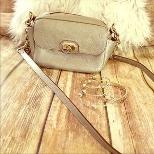 Coach Silver Crossbody Bag